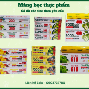 Màng bọc thực phẩm (có hộp)