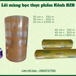 Màng bọc thực phẩm (chỉ có lõi - khg có hộp)