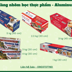Màng nhôm - Giấy bạc Thực phẩm