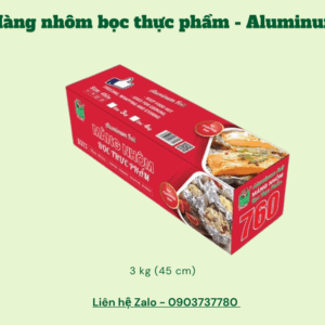 Màng nhôm bọc thực phẩm 3 kg size 45 cm